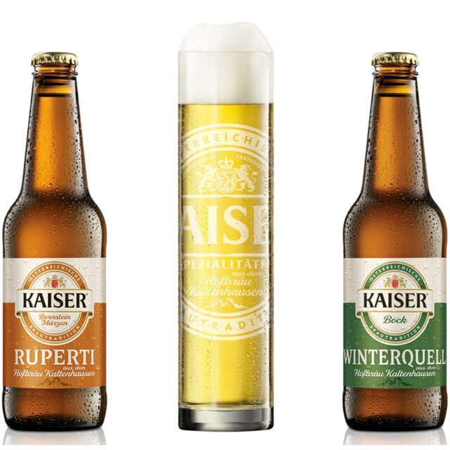 Kaiserliche Produktinnovationen_ Neue Spezialitäten aus dem Hofbräu Kaltenhausen ©brauunion.at