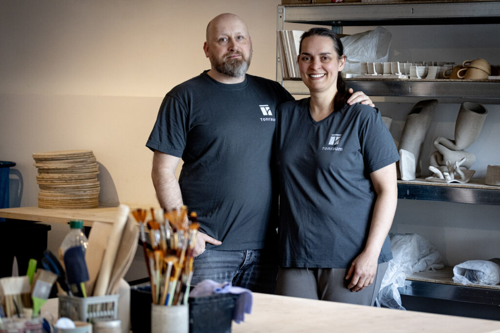 Tonraum Studio: Petra Waltenspiel und Oliver Eschmann © Melanie Deisl